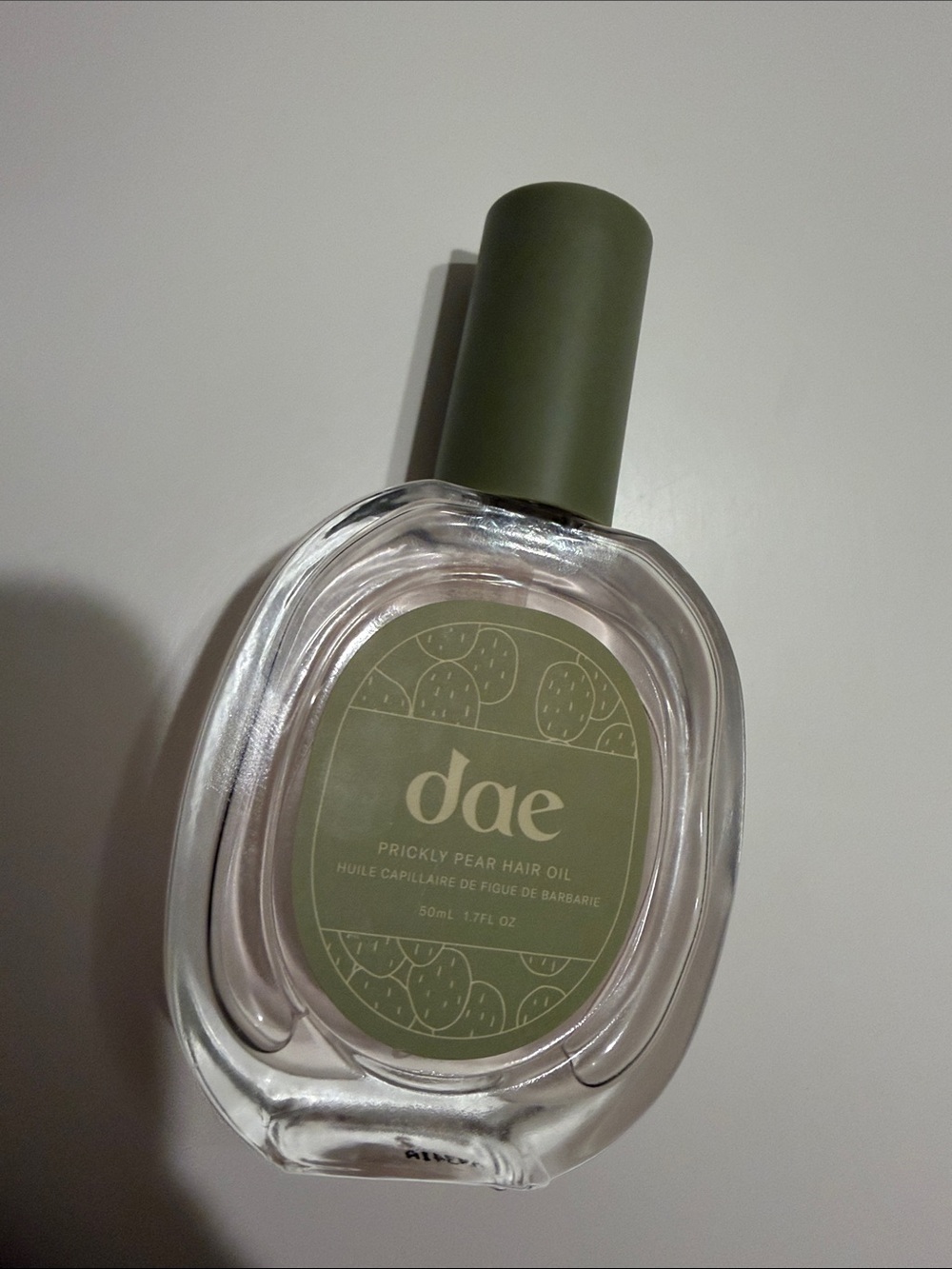 dae Prickly Pear Hair Oil — Olive Green Bottle brand new